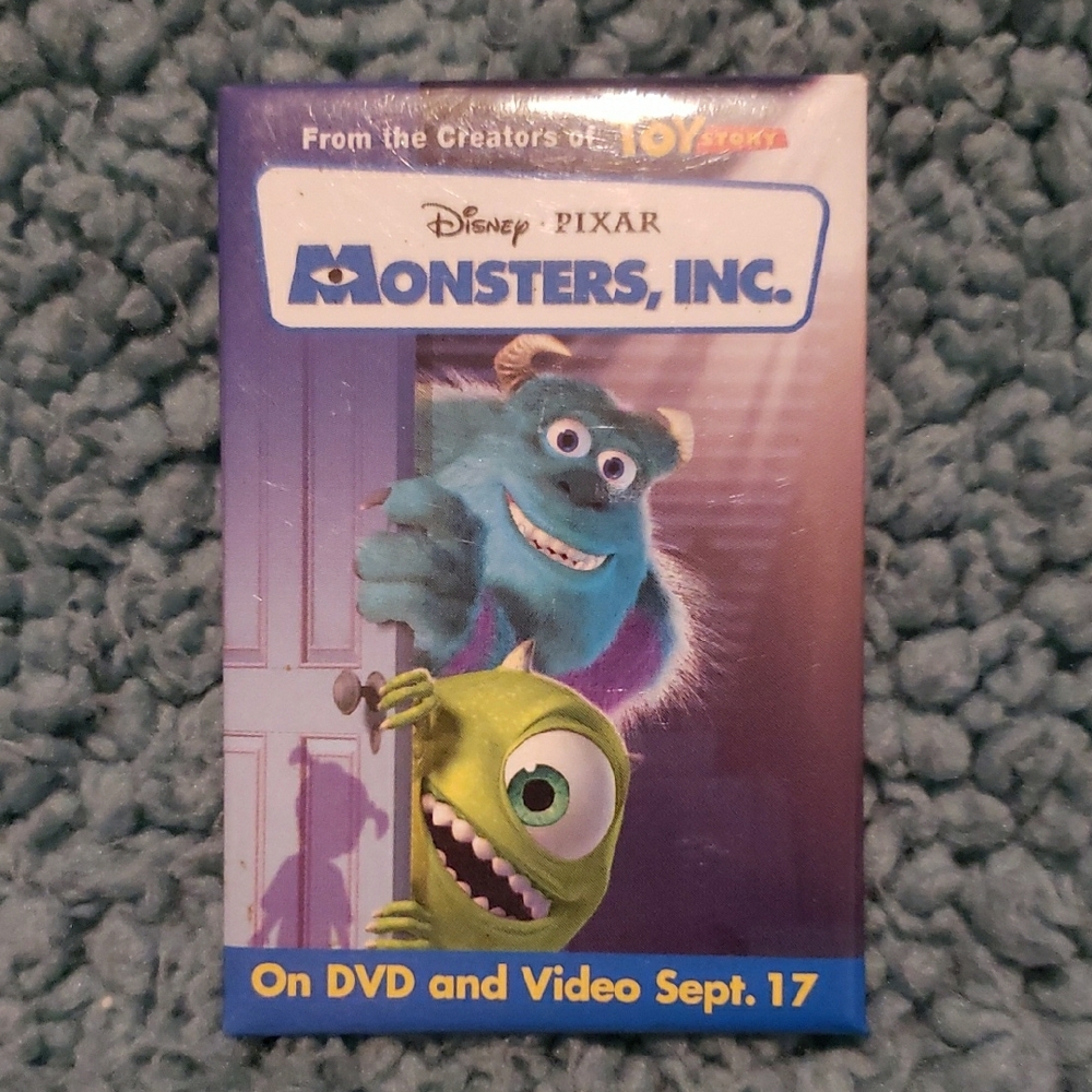 Disney Pixar Monsters, Inc. Collector's Pin